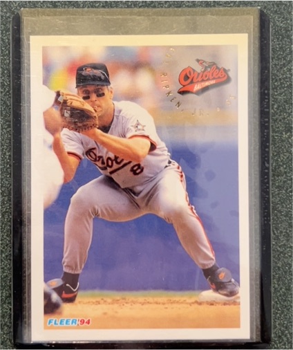 1994 Fleer #19 Cal Ripken Jr. — front