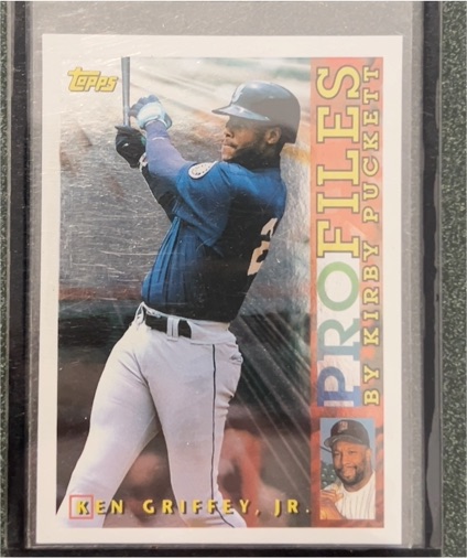 1996 Topps Profiles #AL-05 Ken Griffey Jr. — front