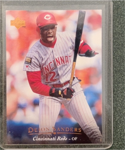 1995 Upper Deck #170 Deion Sanders — front
