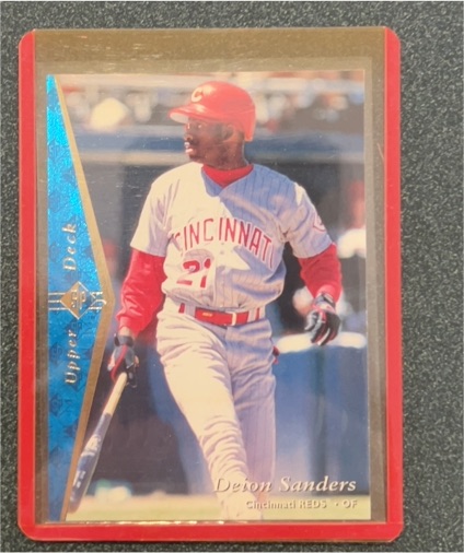 1995 Upper Deck #43 Deion Sanders — front