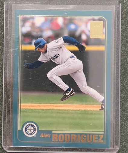2001 Topps #200 Alex Rodriguez — front