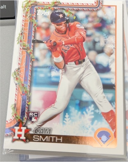 2025 Topps Holiday #H121 Cam Smith — front