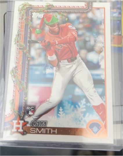 2025 Topps Holiday #H121 Cam Smith — front