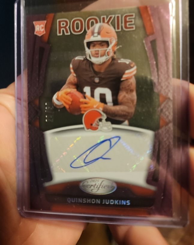 2025 Panini Certified Rookie #RC Quinshon Judkins — front