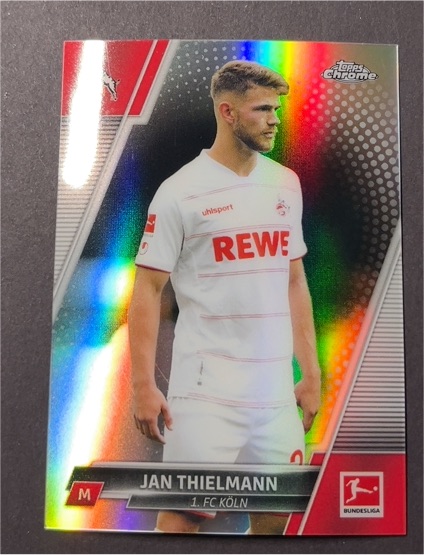 2021-22 Topps Chrome Bundesliga #55 Jan Thielmann — front