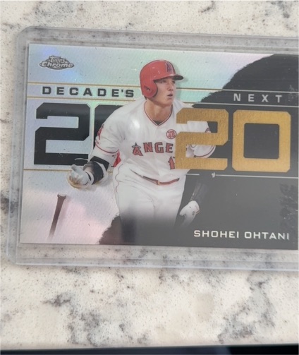 2020 Topps Chrome Update #DNC-18 Shohei Ohtani Decade's Next — front