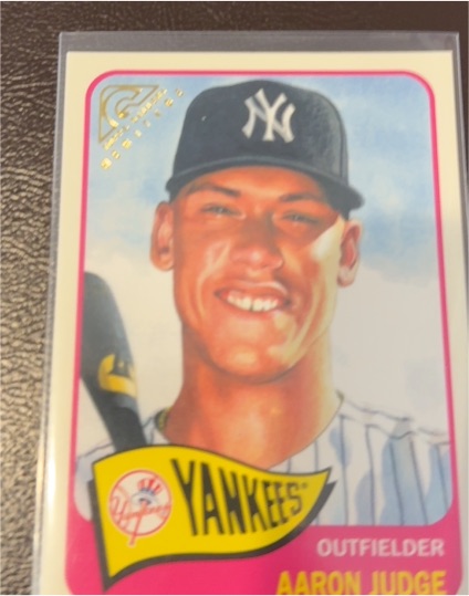 2019 Topps Gallery Heritage #HT22 Aaron Judge — front