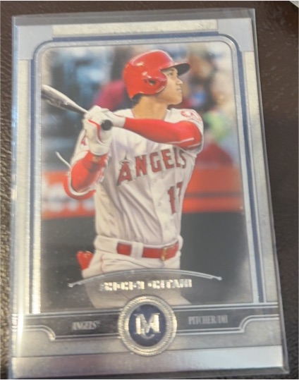 2019 Topps Museum Collection #3 Shohei Ohtani — front