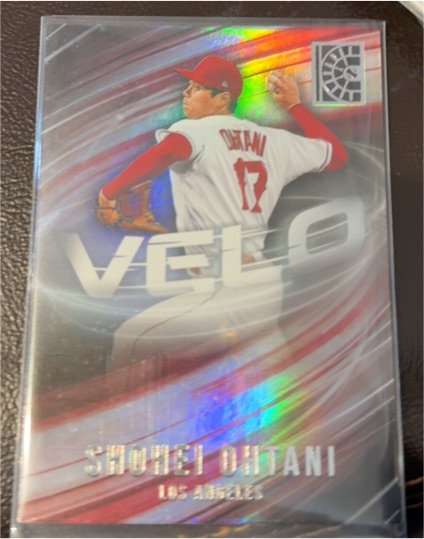 2022 Panini Capstone Velo #V-14 Shohei Ohtani — front