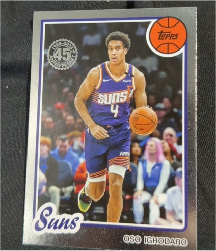 2025-26 Topps 45th Anniversary #80BK-14 Oso Ighodaro — front