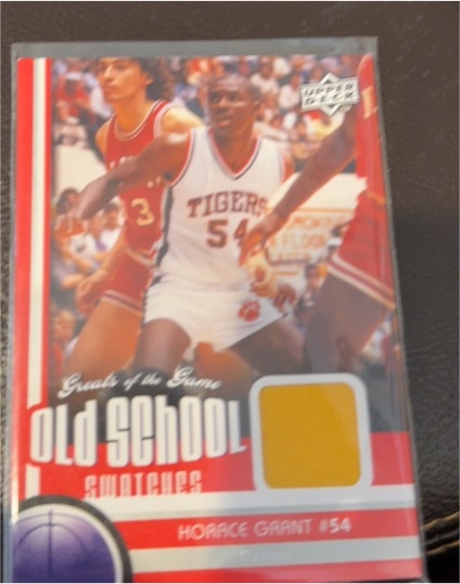 2009-10 Upper Deck Greats of the Game Old School Swatches #OS-18 Horace Grant — front