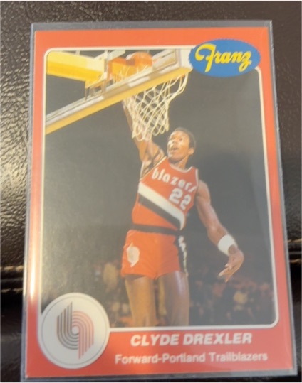 1984-85 Star Franz #5 Clyde Drexler — front