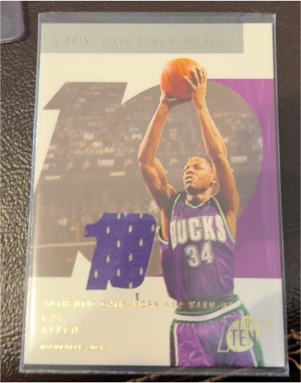 2002-03 Topps Ten #80 Ray Allen — front