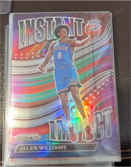 2022-23 Panini Prizm Instant Impact #11 Jalen Williams — front