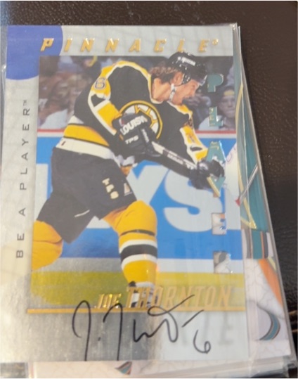 1997-98 Pinnacle Be A Player #232 Joe Thornton — front