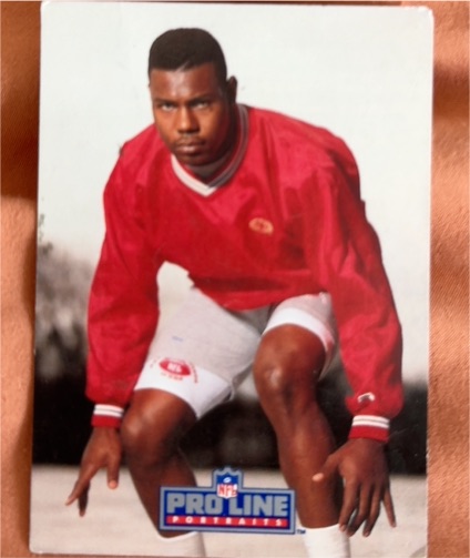 1991 Pro Line Portraits #186 David Whitmore — front