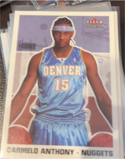 2003-04 Fleer Tradition #263 Carmelo Anthony — front
