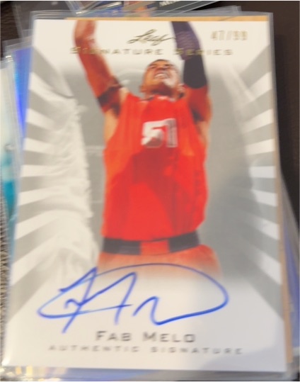 2012 Leaf Signature #FM1 Fab Melo — front