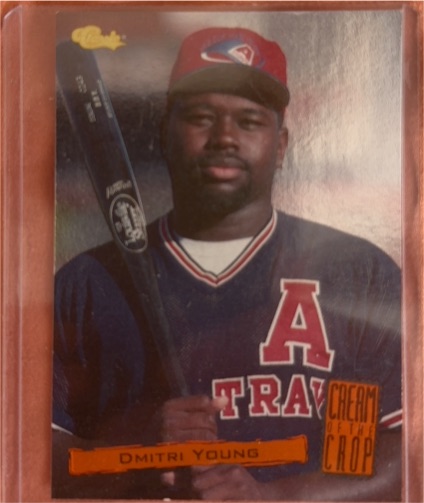 1994 Classic Cream of the Crop #C24 Dmitri Young — front
