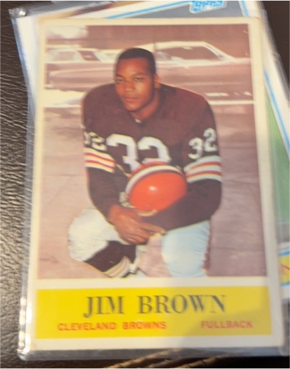 1964 Philadelphia #30 Jim Brown — front