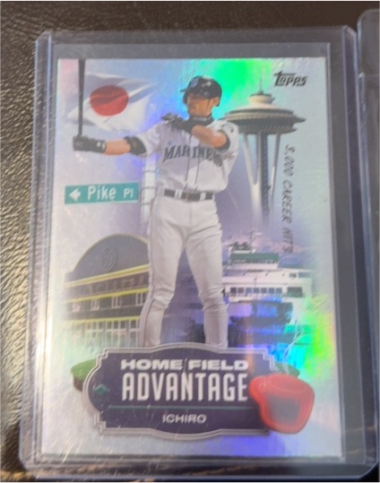 2023 Topps Series 1 Home Field Advantage #HA-9 Ichiro — front