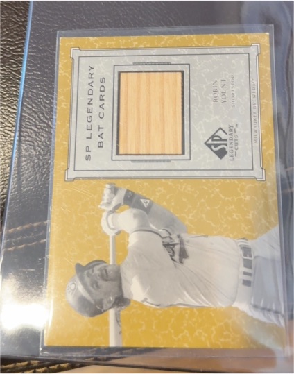 2001 Upper Deck SP Legendary Cuts #B-RY Robin Yount — front