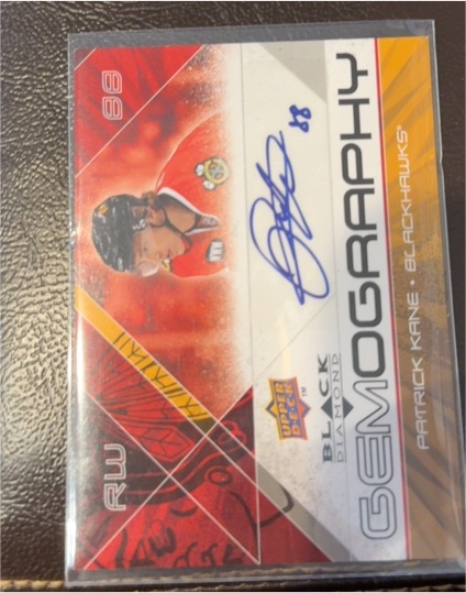 2008-09 Upper Deck Black Diamond Gemography #G-PK Patrick Kane — front