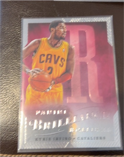 2012 Panini Brilliance Spellbound "R" Kyrie Irving — front
