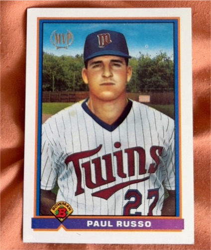 1991 Bowman #695 Paul Russo — front