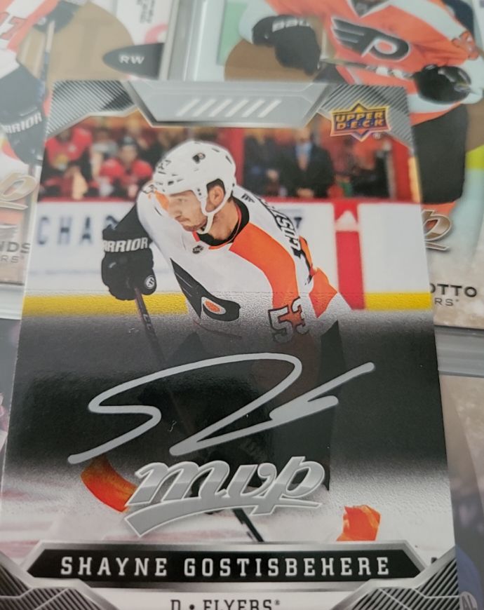 2019-20 Upper Deck MVP #142 Shayne Gostisbehere — front