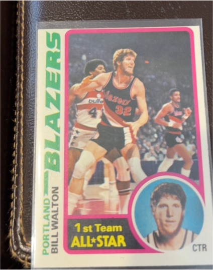 1978-79 Topps #1 Bill Walton — front