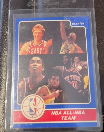 1984 Star Award Banquet #24 All-NBA Team Larry Bird Magic Kareem Isiah King — front