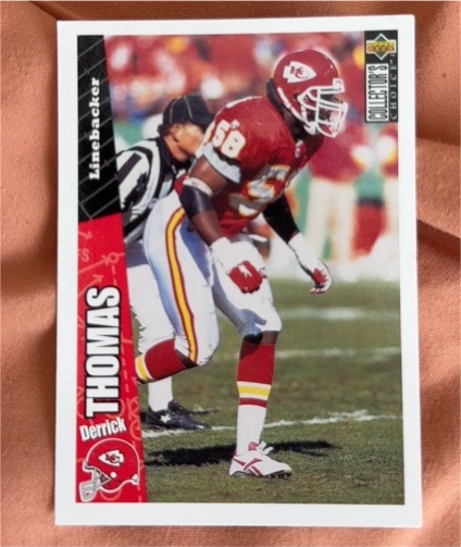 1996 Upper Deck Collector's Choice #272 Derrick Thomas — front