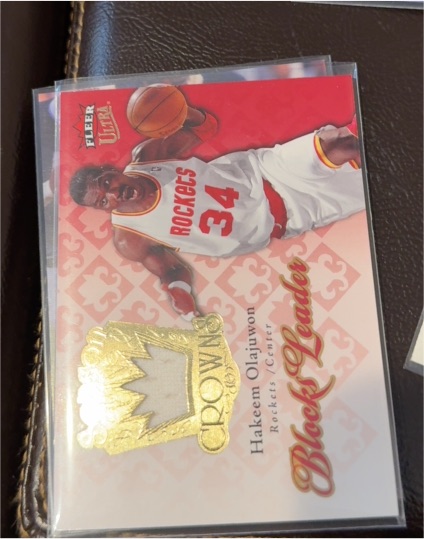 2007-08 Fleer Ultra Season Crowns #SC-20 Hakeem Olajuwon — front