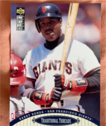 1996 Upper Deck Collector's Choice #108 Barry Bonds — front