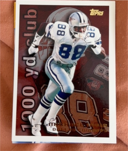 1995 Topps 1000 Yard Club #13 Michael Irvin — front