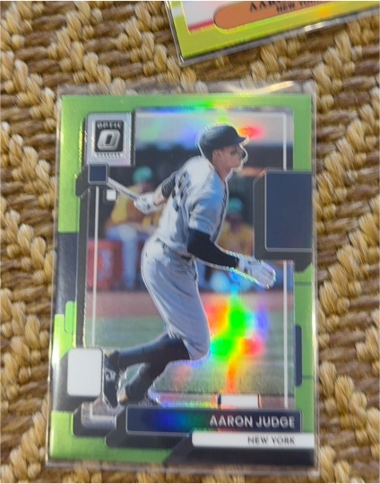 2022 Donruss Optic #156 Aaron Judge — front