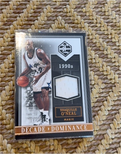 2015-16 Panini Limited #144 Shaquille O'Neal — front
