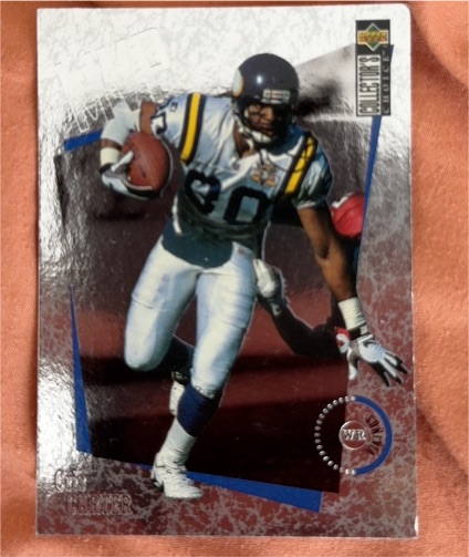 1996 Upper Deck Collector's Choice MVP #M27 Cris Carter — front