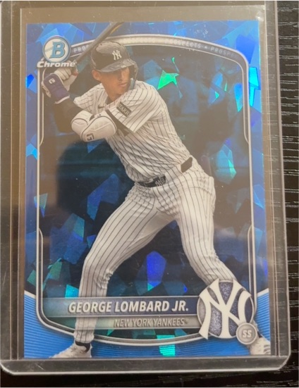 2025 Bowman Chrome #BCP-164 George Lombard Jr. — front