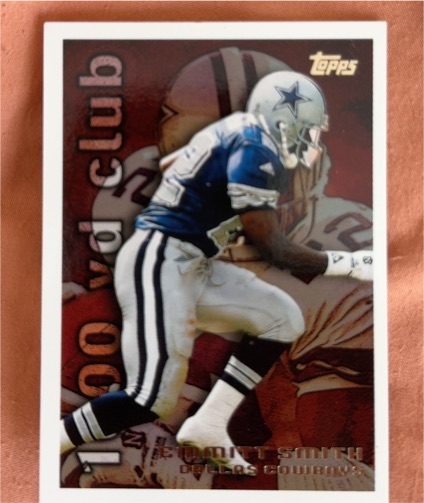 1995 Topps #4 Emmitt Smith — front