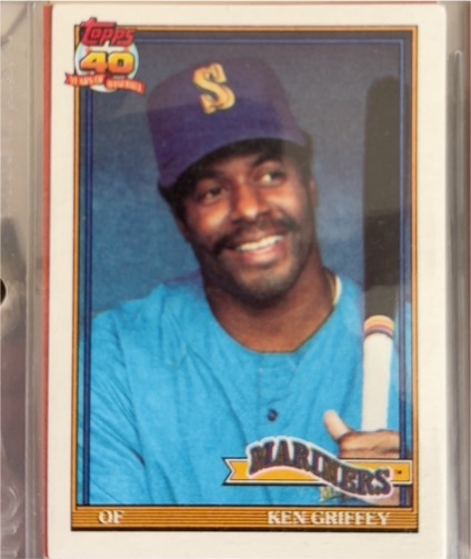 1991 Topps #465 Ken Griffey Sr. — front