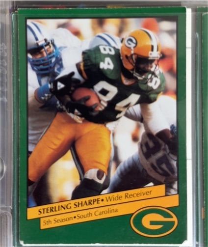 1992 Score #84 Sterling Sharpe — front