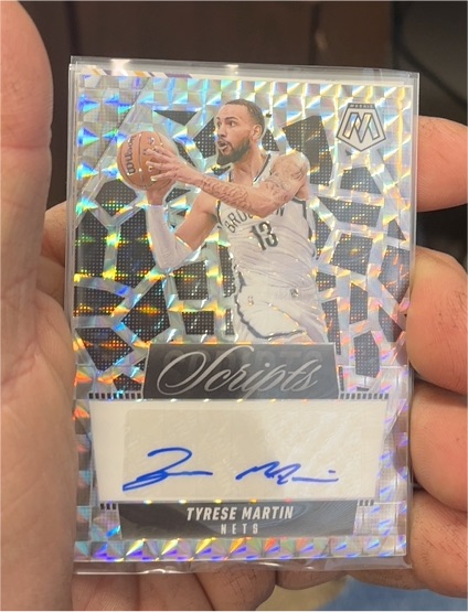 2024-25 Panini Mosaic #MS-TMB Tyrese Martin — front