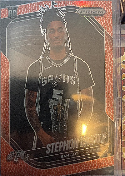 2024-25 Panini Prizm Black #96 Stephon Castle — front