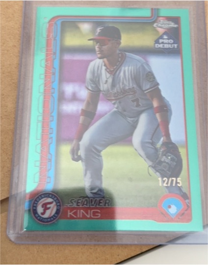 2025 Topps Pro Debut #PDC-123 Seaver King — front
