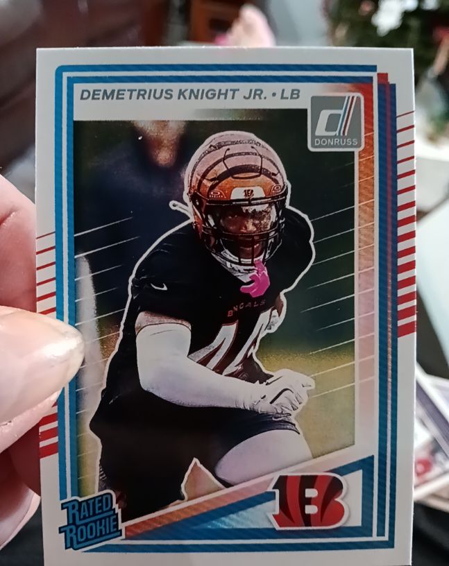 2025 Panini Donruss #385 Demetrius Knight Jr. — front