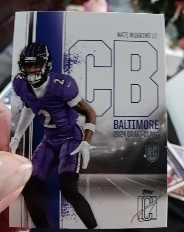 2024 Topps Signature Class #68 Nate Wiggins — front