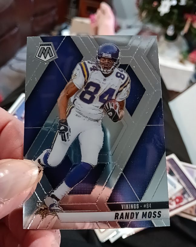 2025 Panini Mosaic #134 Randy Moss — front