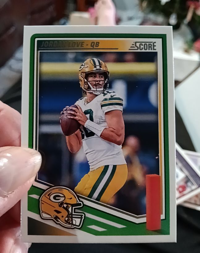 2025 Panini Score #119 Jordan Love — front